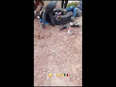 Truck drag accident leaves three dead in Mexico (Action and Aftermath)