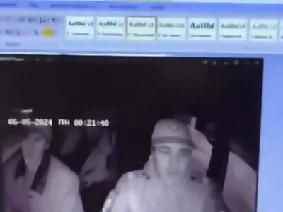 Unassuming Russian Cop Stabbed in Face While Driving