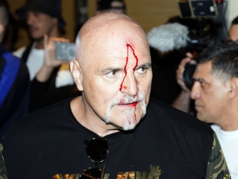 John Fury Involves Altercation With Member Of Team Usyk Ahead Of Undisputed Clash