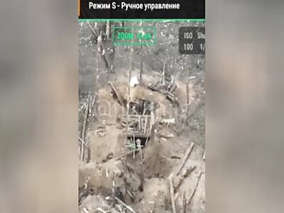 Ukrainian man dies after his explosives suddenly explode