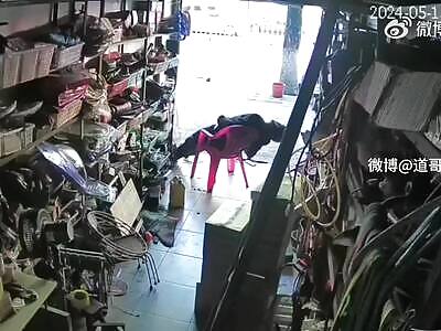 Guy Sat Chilling Has His Head Spilt Open With An Axe