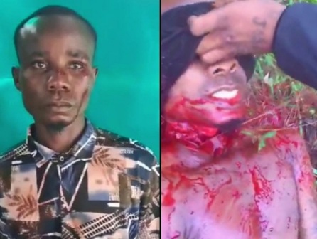 [INTERROGATION +BEHEADING]RIVAL BEHEADED BY THE BLACK AXE GANG 