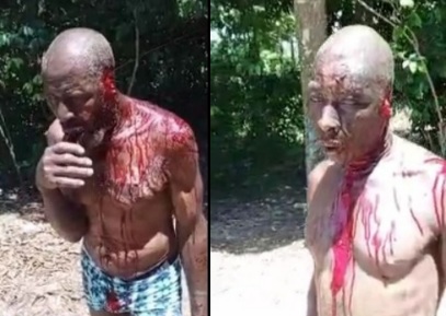 [FULL VIDEO]GANG MEMBER FORCES TWO OLD MAN TO EAT THEIR OWN EARS 