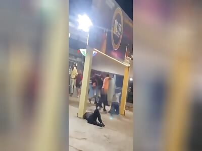 Another Brazilian night out, swarm of security guards