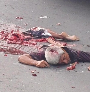 Typical Road Pizza Accident