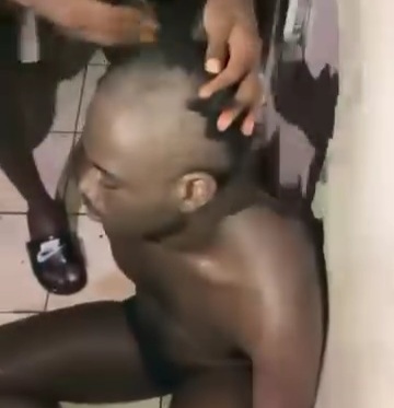 Thief captured and tortured all night 