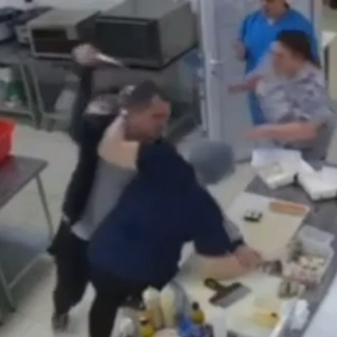 Woman Goes Into Shock After Brutal Stabbing In Russia.