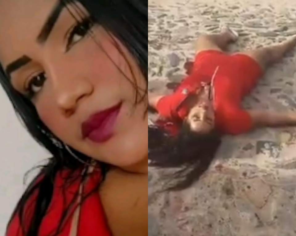 Pretty Woman In Red Gets Killed On Street