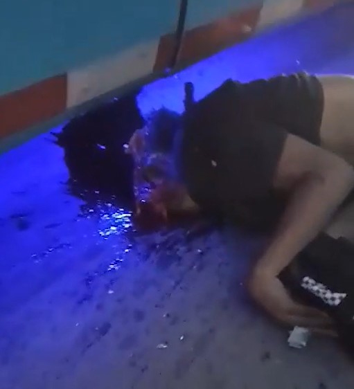 Blue Lighted Bus & Colombian Without a Brain