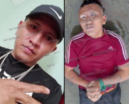 Discovering dead body of young man executed floating in river 