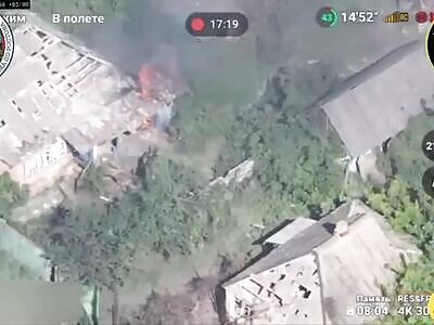 Multiple FPV strikes on Russians in Belgorod region