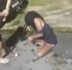 Cross-Dresser Caught Stealing