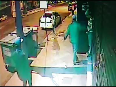 Cold Blooded Murder. Man Executed Point Blank Range in Front of a Nightclub