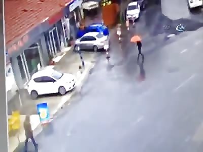 Two Female Terrorists (PKK) Opens Fire at Bus Carrying Police Officers