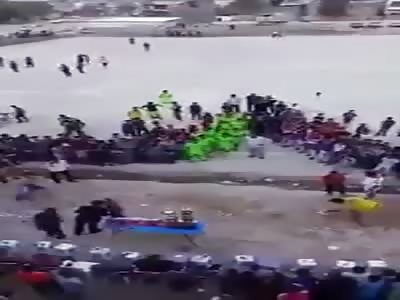 Suicide Bomb Attack Inside a Football Stadium Killed 29