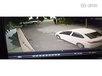 Woman Reverses Car into River and Drowns 