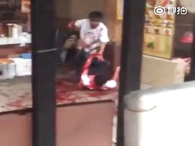 Cake Worker Hacks Boss at Bakery Shop 