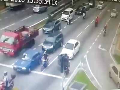 Professional Hit. Man Executed While Waiting at the Traffic Stop