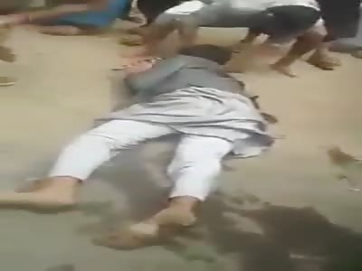 Man Stabbed and Killed in the Street 