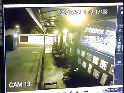 Bar Owner Murdered in Front of his Bar (2 Camera Angles)