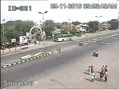 Crash at Intersection 