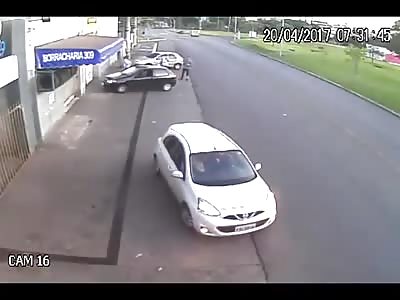 One Person Killed During Gunfight Between Drug Gangs when One pulls out a Big Rifle 