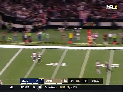 NFL Star Zach Miller Horrible Leg Injury