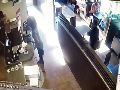 Poop Revenge by a Lady Inside Restaurant