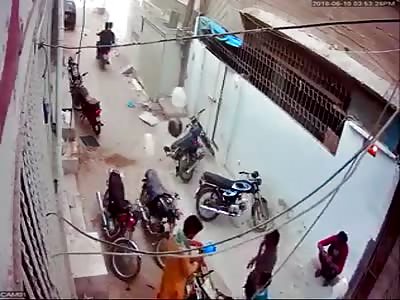 Gas Cylinder Blast. @:21