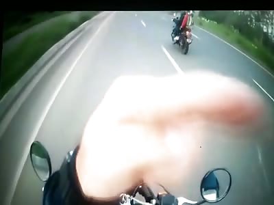 Bike Accident of a Couple