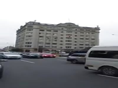 Suicide Jump of an Old man