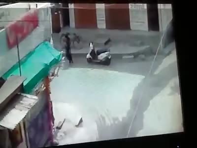 Acid Attack on a Girl