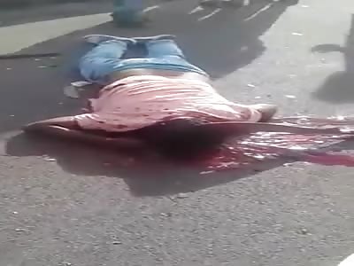 Sickle Stuck to a Man's Head