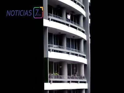 Girl Falls From 22nd Floor While Taking Selfie