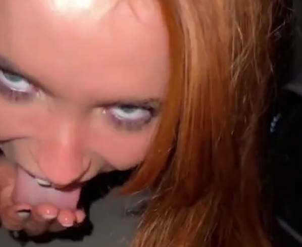 Horny Girl Squirts All Over her BFF in the Back Seat