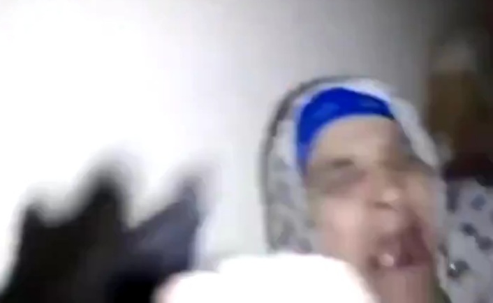 Israeli Army Attacks Sleeping Elderly Palestinian Woman 