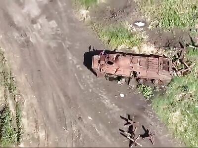 Failed mass attack by Russian motorcyclists