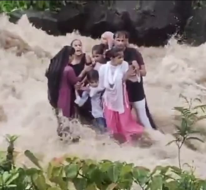 Several Dead After Group Is Swept Away By Flood Waters