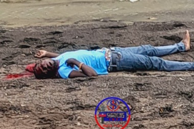 Dead body of Haitian man killed by gang