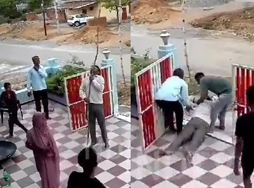 Bamboo Stick Touches Wire, Life Ends In 22 Seconds