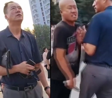Drunk Chinese man disturbing dance events stabbed to death by Lunatic 