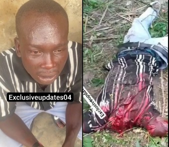 EIYE MEMBER CAPTURED AND BUTCHERED BY THE BLACK AXE GANG 