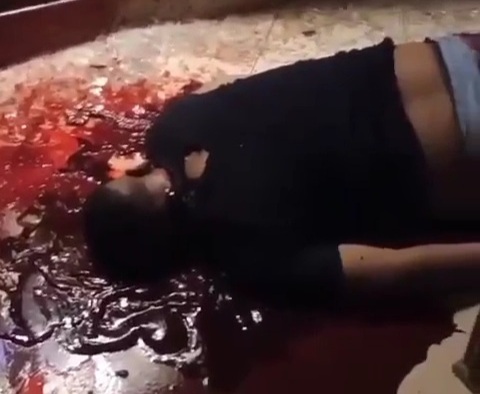 militia member was killed with more than 16 shots to the head 