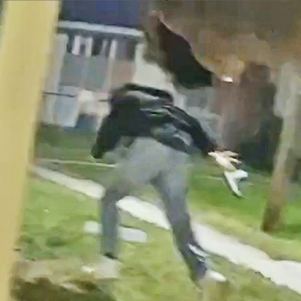 Suspect Armed With Gun Shot by LAPD Cop During Foot Pursuit