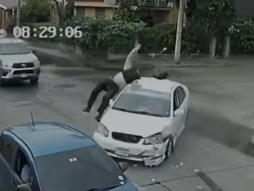 motorcyclist fatally collided in accident