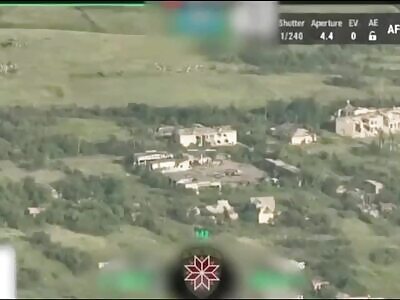 Airstrikes are burying Russians