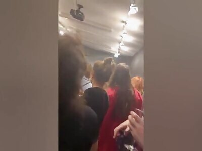 Racist Onlyfans girl spits and beats strangers for money