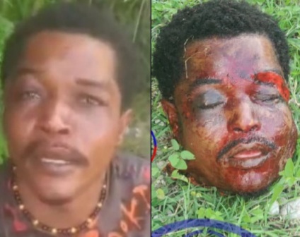 Gang member captured and beheaded by rivals 