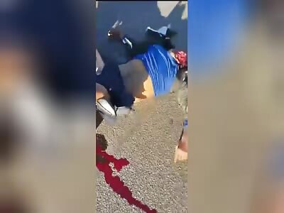 biker dies a horrible death