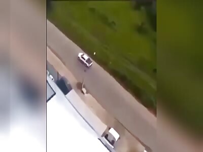 Mexican Army shoots a armed robbers